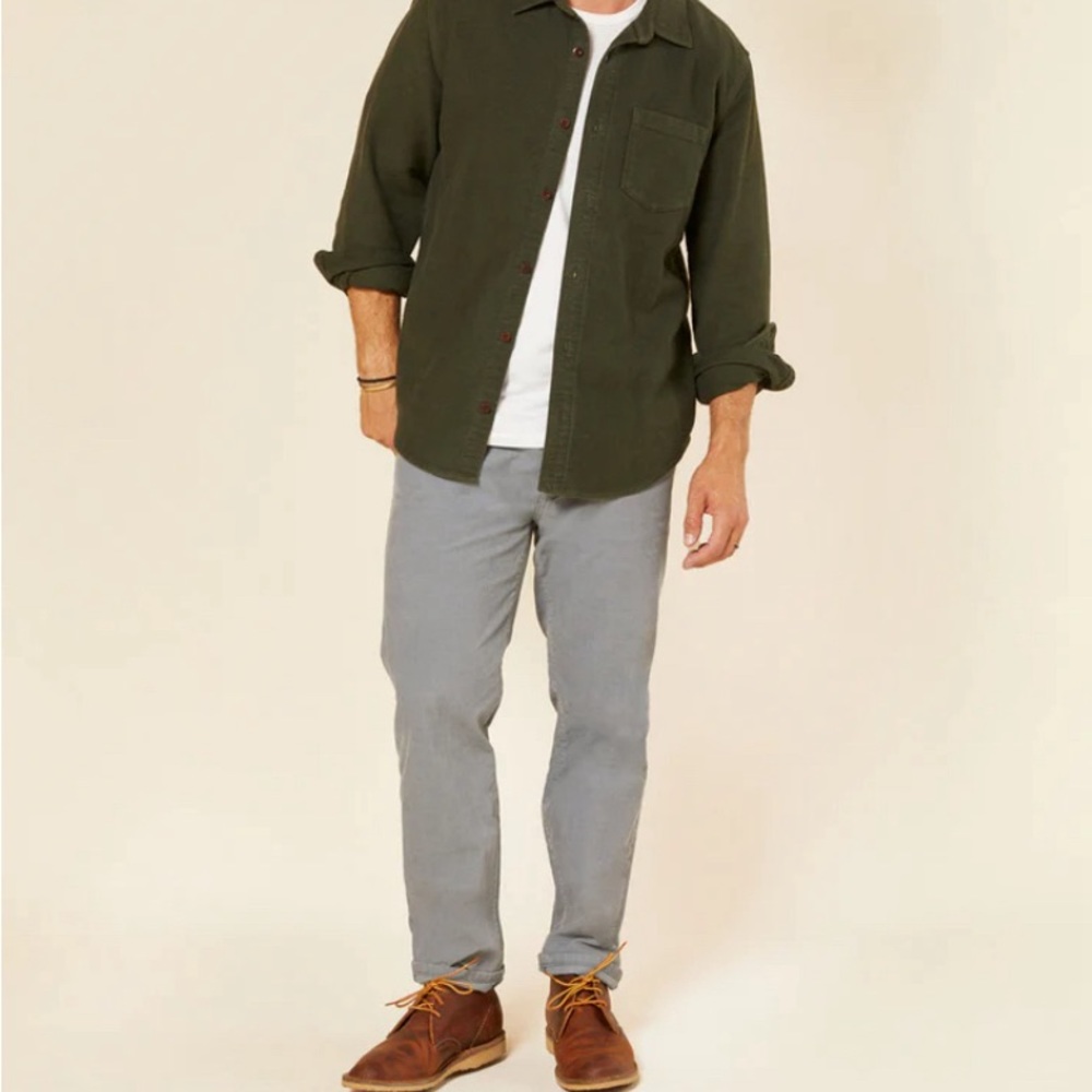 Outerknown corduroy pants. Size 29, grey